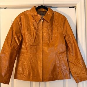 Genuine Leather Jacket- size 4